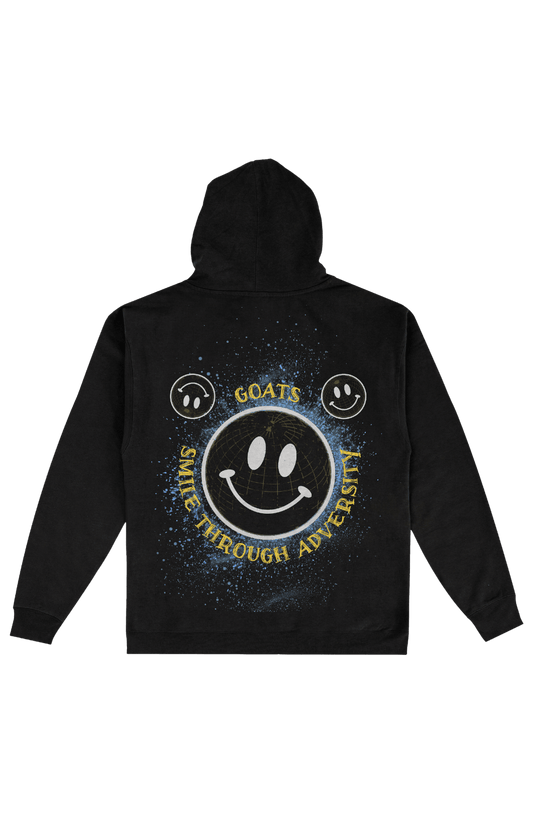 Smile Through Adversity Heavyweight Hoodie - GOATS LLC